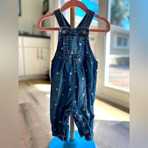 Gap overalls 6-12 months